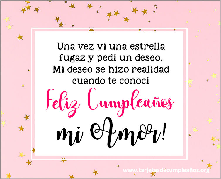 ▷ Tarjetas de Cumpleaños para Esposo o Novio Imágenes con frases ?